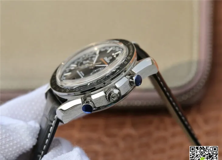 Omega Speedmaster Racing Chronograph 329.33.44.51.01.001 OM Factory 1:1 Best Edition Replica Watch Black Strap